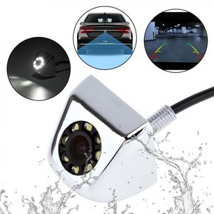 Auto -Rückblick -Kameras Parksensoren wasserdichtes haltbarer tragbarer Kamera 170 Grad Nachtsicht Assistent Weitwinkel mit 8 LED