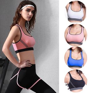 Shockproof Beautiful retro raccolto comodi mutande sportive sport da donna sport sport yoga running fitness sexy woman reggiseno 220511