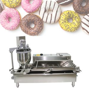 2-Row Mini electric donut machine commercial stainless steel multi-function automatic doughnut forming machine for sale