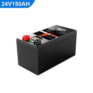 24v150ahlifepo4's built-in BMS can be used to add bluetooth displays, photovoltaics, golf carts, solar and camper vans