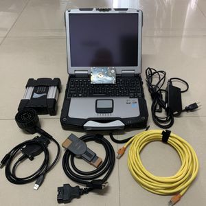 För BMW-diagnos ICOM Nästa SW 2024 Senaste 1TB SSD CF-30 Laptop 4G begagnad pekskärm Fullkablar full