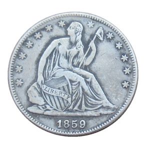 US P O Liberty Seated Half Dollar Silver Plated Craft Copy Coins metal dies manufacturing factory Price