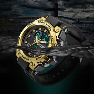 Zegar Electronic Digital Watch wielofunkcyjny wodoodporny nadgarstek dla mężczyzn chłopców h9wristwatches