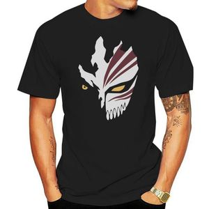 Męskie koszulki Ichigo pusta maska ​​Bleach Anime T Shirt Najnowszy zabawny koszulka TOP Casual Waremen's 495