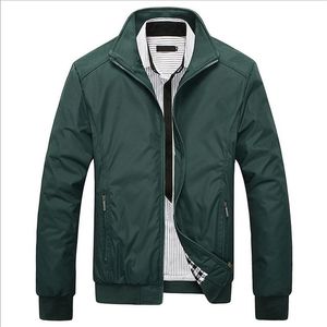 Herrjackor manlig militär armé bomber pilot hösten casual baseball jacka rockar män outwear vindbrytare smal fit m-4xlmen's