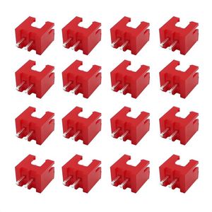 Other Lighting Accessories Red Nylon XH2.54 2 Pin Pitch 2.54mm Connector Male Plug Straight Terminals Housing For PCB/Automotive/electronic
