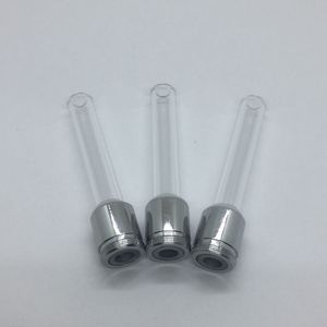 Latest Smoking 510 Screw Thread Portable Quartz Tips Innovative Design Bong Waterpipe Wax Oil Rigs Nails Straw Filter Mouthpiece Cigarette Holder