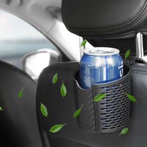 Car Cup Halter Rückenhaken Organisieren Sie Aufbewahrungskorb -Telefoninhaber Universal Cars Accessoires Interior PVC Organizer Box WLL1437