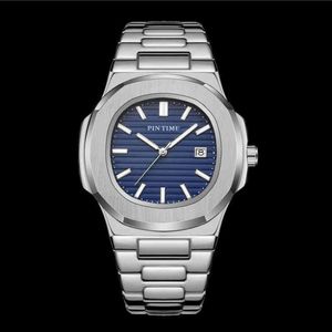 Top Luxury Brand Classic Watch Men's Business Quartz Watch Stainless Steel Luminous Hand AAA Watch