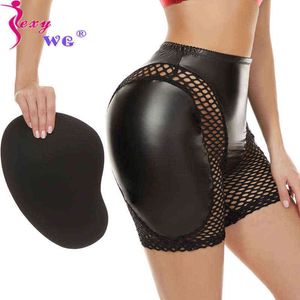 Sexywg quadril shapewear calcinha bunda lifter shaper shaper calcinha sexy hip enhancer falsificado espólio grande bunda quadril pad shaper calcinha y220411