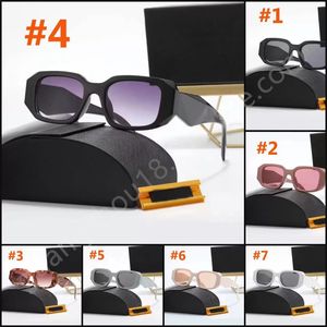 Occhiali da sole stilisti di moda con specchio polarizzato vetri classici multicolore che guida sport tendenza sport con box