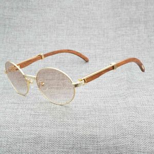 Vintage natural búfalo chifre óculos de sol homens de madeira clear óculos moldura de madeira rodada óculos de sol para verão outdoor oculos gafas