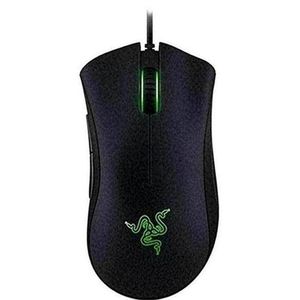 Razer DeathAdder Chroma Multi Color Ergonomic wired Gaming Mouse 6400 DPI Sensor Comfortable Grip Worlds Computer Gaming Mouse for256W