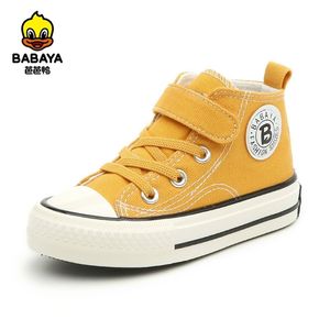 Sepatu Kanvas Anakanak sneakers perempuan musim dingin lakilaki tinggi bersirkulasi kasual modis gugur 220611