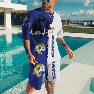 Tute da uomo Completi da uomo T-shirt Completi corti 2022 Moda estiva Abbigliamento maschile Tuta con stampa 3D Set da 2 pezzi Casual Harajuku Sport