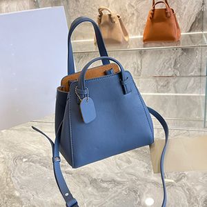 Borsa a tracolla finta in pelle bovina Borsa a secchiello a trapezio Borse a pepita in stile spagnolo nuove borse a tracolla da donna alla moda ad alta capacità a tracolla portatile lo