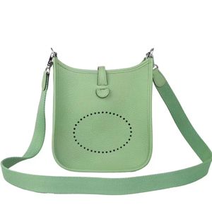 Genuine Leather Crossbody bags Unisex 2 Size Multi Color Shoulder bag Fashion Mobile Phone Purse Hand Wallet