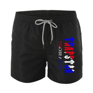 New Black Fashion Summer Summer Shorts casuais respiráveis ​​soltos shorts de secagem rápida shorts de fitness de esportes de praia