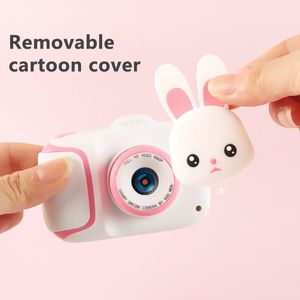 Digitalkameror Mini Kids Anti-Fall Video Camera Cute Cartoon Toy Boys Girls Gift SLR Child Cameradigital