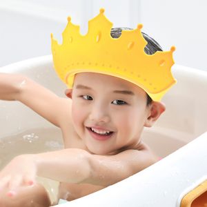 Claurein Baby Shower Cap Shampooing Baby Bathing Water Protector Cover Hat