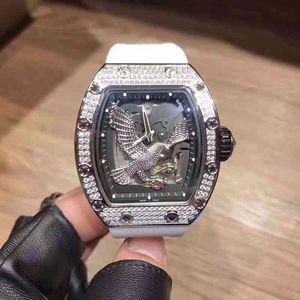 Uxury Watch Date Luxury Mens Mechanical Watch Richa Milles Business Leisure RM23-02自動フルドリルケーステープファッションスイスムーブメント首尾
