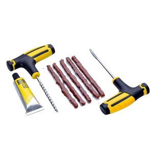 Interior Decorations Set Professional Car Tire Repair Kit Bike Tubeless Tyre Puncture Plug Tool AccessoriesInterior