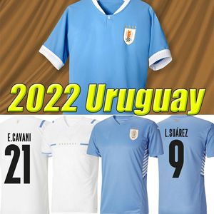 Wholesale uruguay football shirt resale online - 2022 Uruguay Suarez De Arrascaeta soccer jerseys R Araujo home away Bentancur E Cavani D Godin D NUnez M Gomez Gimenez Football shirts Uniform