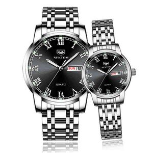 Dropshipping luksusowa moda klasyczna marka miłośnik nadgarstka Para Watch Watoodporob -Dwiecwatch Quartz Watch For Men Women