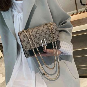 handbag hands Bag ins printing chain shoulder small fragrance bag