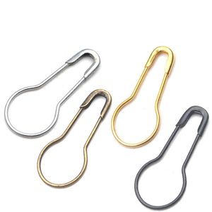 Gourd Shape Safety Pins Metal Clips Filing Supplies Trimming Fastening Safety Tag Pin for DIY Clothing Kits Office Home Accessories