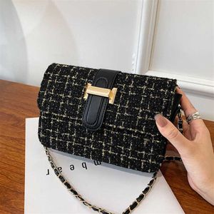 Wholesale fragrance net for sale - Group buy Woolen small bag female new fashion small fragrance messenger bag net red leisure one shoulder small square bag3601