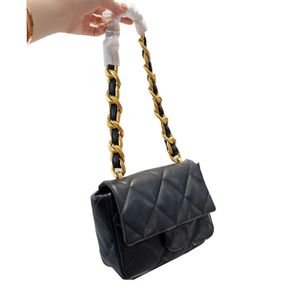 22SS French shice chain flap bag bage quality the please metal cains classic designer counter cound