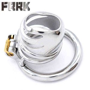 NXY CHASTITY DEIPS FRRK Brand Serie di metallo in acciaio inossidabile da uomo per prevenire il nuovo deragliamento ARC Ring 0416