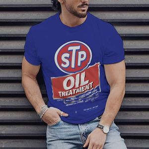 Camisetas para hombres Summer Retro T Shirt Men s From the Oil Spill Short Impress Trail Fashion Street O Neck Up Hip Hop Upm