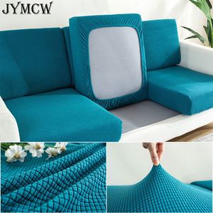 Kuddefodral soffa kudde täcker fast färg soffa möbler skydd flexibelt avtagbar och tvättbar 220623