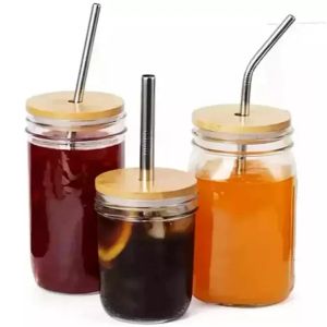Wholesale Bamboo Cap Lid Reusable Wooden Mason Lid with Straw Hole Drink Lids