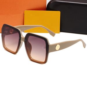 Hochwertige Damen-Luxus-Sonnenbrille, übergroße, flache Herren-Sonnenbrille, quadratischer Rahmen, modische Designer-Sonnenbrille