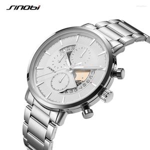 Wristwatches Luxury Business Men's Watches Unique Design Calendar Clock Fashion Chronograph Quartz 2022 Relogio MasculinoWristwatches Wi