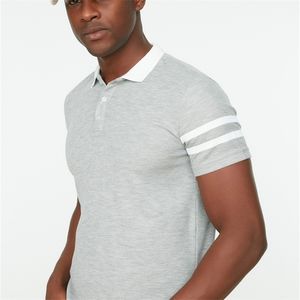 Trendyol męskie Slim Fit Polo Szyja TMNSS21TS0516 220606