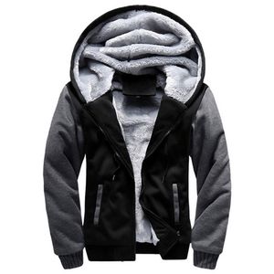 2020 nuovi uomini del rivestimento di inverno di spessore caldo in pile con cerniera cappotto del rivestimento degli uomini Sportwear maschile streetwear giacca invernale LJ201013