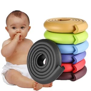 Wholesale 2M Children Protection Table Guard Strip Baby Safety Products Glass Edge Furniture Horror Crash Bar Corner Foam Bumper