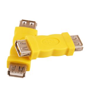 Yellowe USB 2.0 Typ A Buchse auf Buchse Koppler Adapter Stecker Konverter