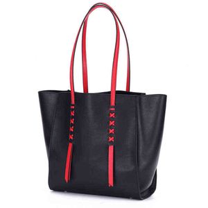 Tote High-level Feeling and Versatile Minority Design Large Capacity One Shoulder Large Bag Leather Women's Bag 220615