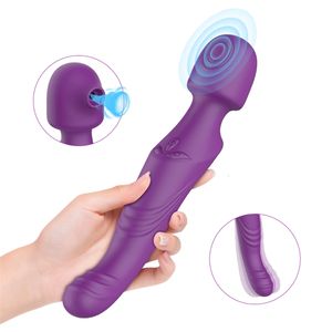 Massageador de adultos 3 em 1 sucking vibradores vibradores femininos masturbador g spot clitóris erótico Estimulador Vagina Massageador USB Toys recarregável