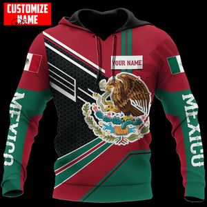 Plstar kosmos 3dprinted est mexico anpassade namn unika hrajuku roliga streetwear unisex casual hoodies zip tröja stil 4 220713