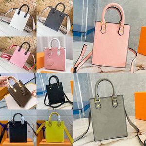 Latest Gradient Embossing Pattern Tote Bag PETIT SAC PLAT Shoulder Crossbody Bags Women Designers Handbags High Quality Leather Y2zk#