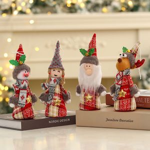 Wholesale christmas ornaments resale online - New Christmas decorations creative bell old man pendant Christmas tree small hanging ornaments