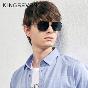 Kingseven 180 streck Temles Design Men's Sunglasses Luxury Brand Vintage Women Sun Glasses Gafas D Sol N76 220511