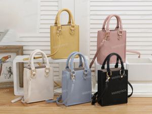 Die Einkaufstasche im luxuriösen Stil, mehrfarbige diagonale Handytaschen, Mini-Handtaschen, Geldbörse, Designer-Mode, eine Schulter-Crossbody-Tasche