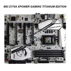 Schede madri per MSI Z170A XPOWER GAMING TITANIUM EDITION PC 1151 Z170 con scheda madre usata originale desktop M.2